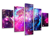 5-delna stenska slika UNIVERSE GA003E50